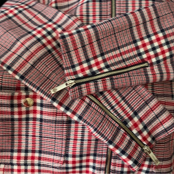 Tommy Hilfiger Plaid Zip-Up Jacket, Size Small - Picture 9 of 14